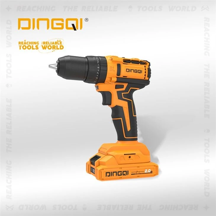21V 2000Mah Drill tal-Impatt mingħajr Fili mingħajr Xkupilji