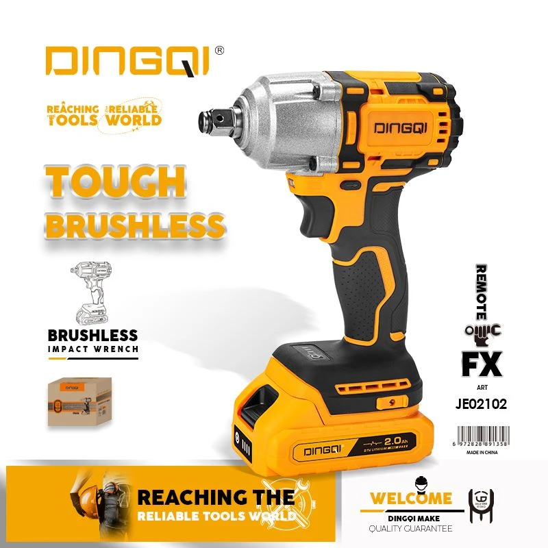 Wrench tal-Impatt mingħajr Fili 21V mingħajr Fili