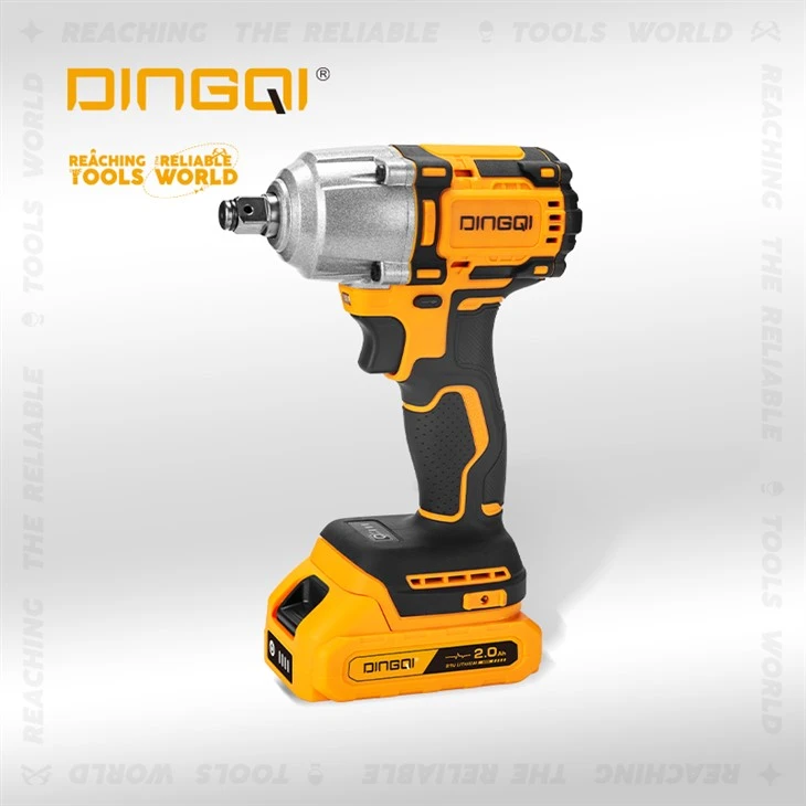 2000Mah Wrench tal-Impatt bla Brushless mingħajr Fili